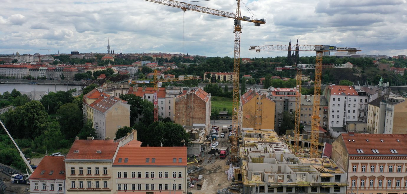 The Rezidence Na Plzeňce project is nearing completion: Only 5 apartments remain available